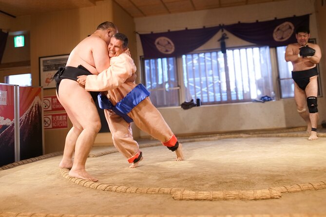 1.5 Hour VIP Sumo Event in Tokyo - Active Drills: Learning Sumo Exercises Without Feeling Awkward
