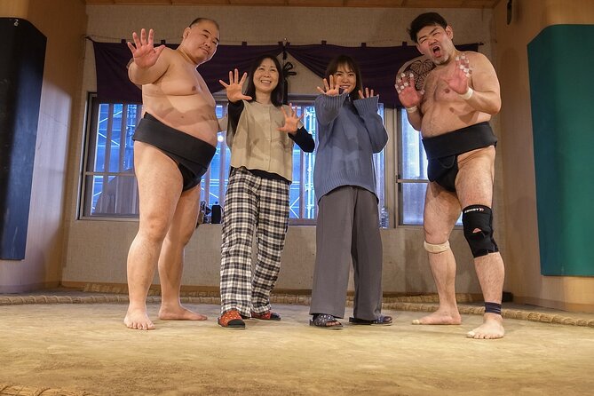 1.5 Hour VIP Sumo Event in Tokyo - The Main Event: Getting Into the Ring and Challenging a Pro