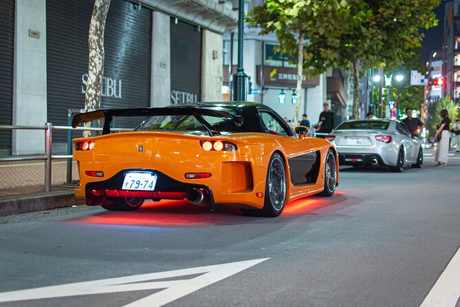 1-Hour Tokyo Tour in Tokyo Drift Mazda RX7 - A Mazda RX-7 Tour That Feels Like a Movie Set (Without the Hassle)