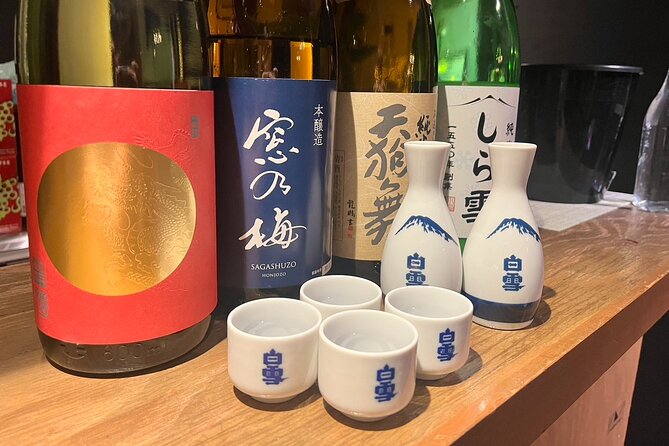 10 kinds Sake Tasting Experience in Tsukiji with local!! - Matsu, Handouts, and English That Makes Sake Click