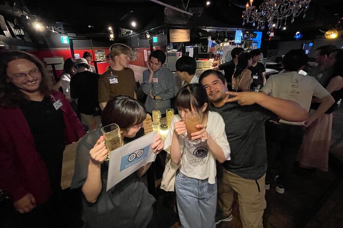 3-Hour Tokyo Pub Crawl Nightlife Welcome Guided Tour in Shibuya - Stop 2: Standing Bar Drum Can Shibuya and the Tokyo Style of Ordering