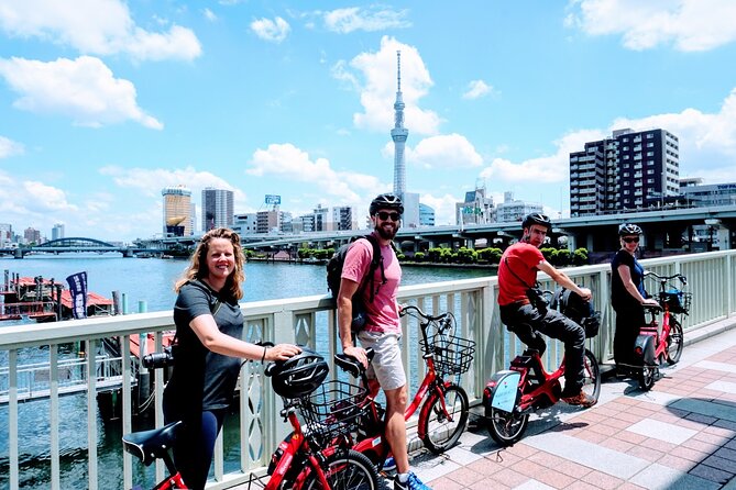 3h Tokyo E-Bike Tour: Hidden Gems, and Local Life with guide - Stop-by-stop: Akihabara, Kappabashi, Asakusa, and Ryogoku (PM)
