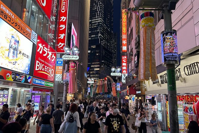 4 Hours Shibuya - Shinjuku Night Tour - Shibuya’s Side-Street Mood in Nonbei Yokocho