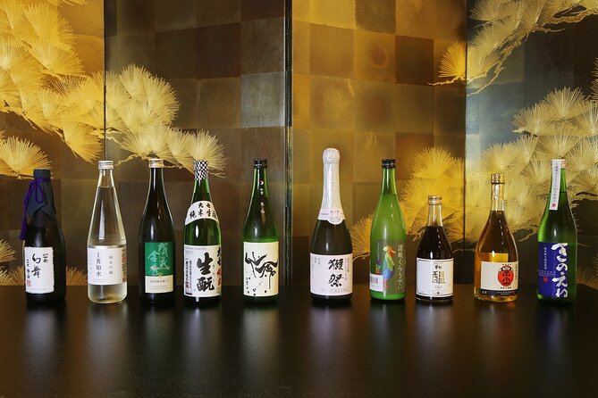 7 Kinds of Sake Tasting with Complementary Foods - What you actually taste: 7 kinds of sake, not just 7 pours