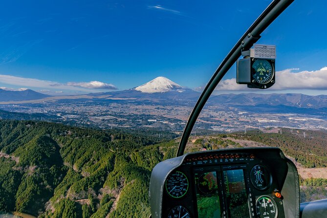 75-Min Mt. Fuji Half Day Private Helicopter Tour - Price and value: $4,573.73 per group for up to 3 people