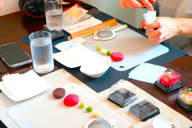 A perfect Japanese experience: Tea Ceremony and Mochi Forming - Nerikiri Wagashi: Shaping Mochi Flour Like Colorful Clay