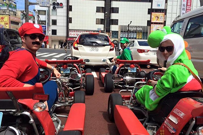 Akihabara: Go-Kart Experience with Local Guide in Tokyo - Driving the neon maze: Akihabara streets, photo stops, and anime-style sights