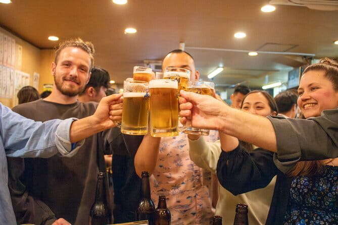 All-You-Can-Drink Bar Hopping Tour in Ueno - Stop 4: Okachimachi Finish With a Standing Bar or Ramen Option