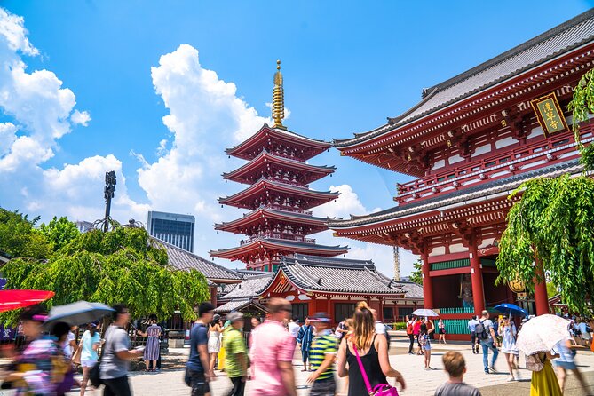 Asakusa: 2-hour history exploration - The Asakusa Culture Tourist Information Center: a rooftop preview from the 8th floor