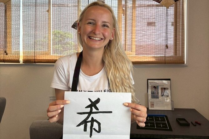 Asakusa:Japanese Calligraphy & Make your original folding fan! - Making Your Original Folding Fan in Asakusa