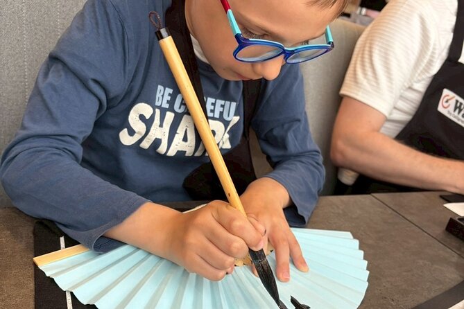 Asakusa:Japanese Calligraphy & Make your original folding fan! - Price and Value: Is $43 Worth It in Tokyo?