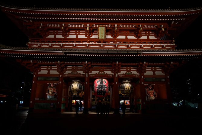 Asakusa Night Evening Walking Tour with English-Speaking Guide - Stop 4: Asakusa Shrine, history that survived the hard years