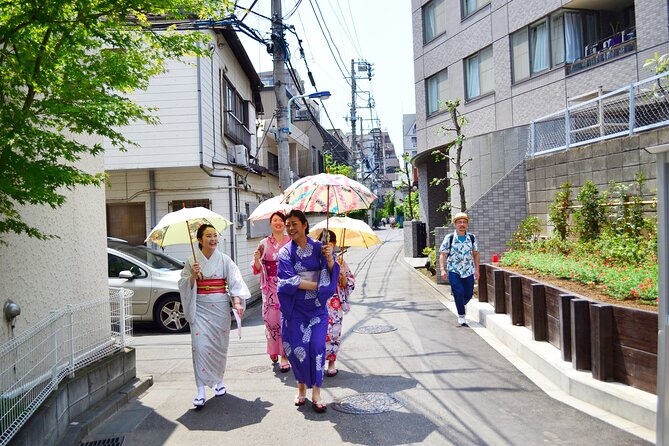 Authentic Kimono Culture Experience Dress, Walk, and Capture - Stop 1 in Yanaka: getting set up before you hit the old streets