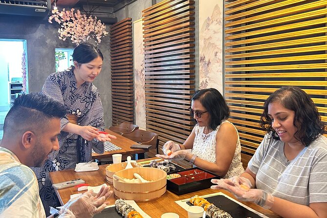 Best Sushi Making Class in Tokyo: Sushi Making Class Shibuya - Location and Timing: 1.5 Hours in Shibuya