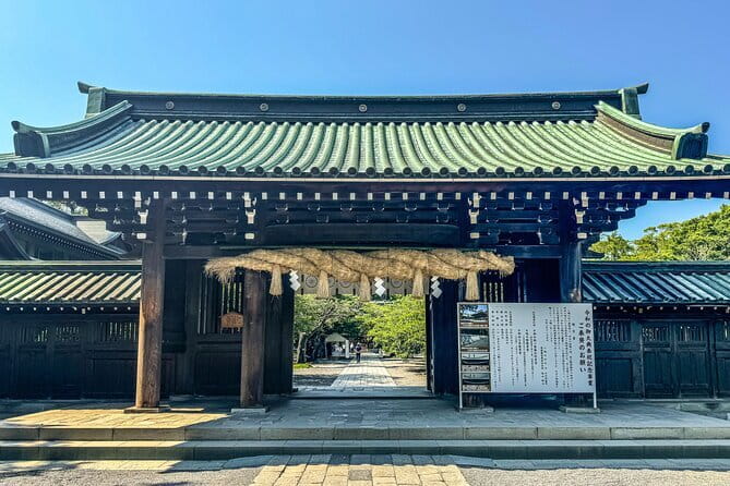 Bullet Train Experience & Mishima Shrine Private Tour from Tokyo - Mishima Station: a Mt. Fuji base town with room to breathe