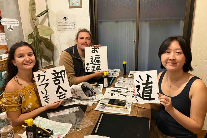 Calligraphy Culture SHODO Experience in Tokyo - Shodo in Tokyo: how the 90 minutes are structured