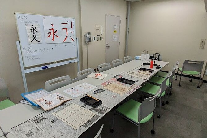 Calligraphy Experience at Tokyo Ginza and Tsukiji Area - Tools and What You Take Home