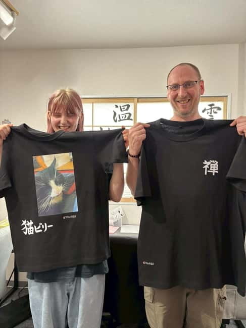 Calligraphy & print your calligraphy on a T-shirt. - Meet the Fude and Learn the Basics Without Overthinking
