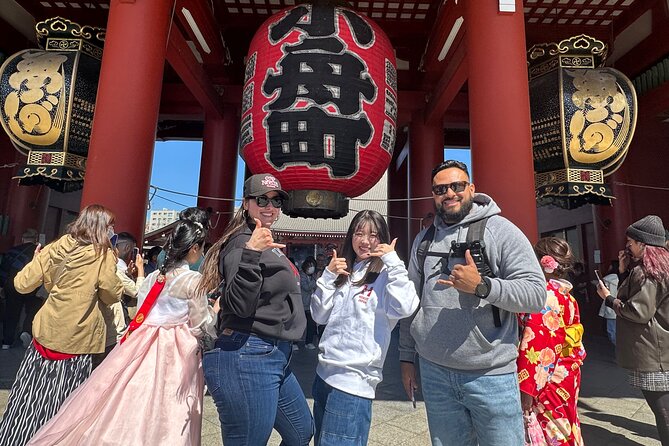 Chill Out in Tokyo: Personalized Private Tours with Local Friends - Senso-ji Temple and the Old Streets Approach