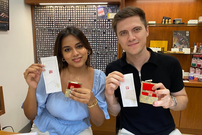 Create Your Own Japanese HANKO Name Seal in Tokyo - The Historic Seal Shop Experience Near Tokyo Station