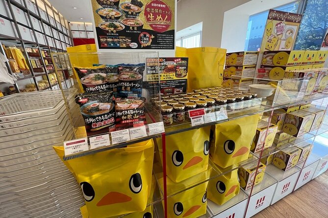 Cup Noodles Museum Guided Tour in Yokohama - The inexpensive noodle culture and desserts area (and the pork note)