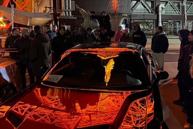 Daikoku Car meet: Tokyo Drift Car Club membership - Tokyo Tower Outside Photos: Short Stop, No Entry Ticket