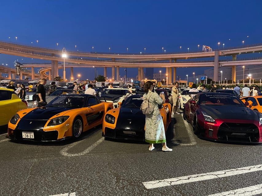 Daikoku Parking Area : JDM car meet tour by a local Japanese - Quick takeaways for a JDM night with Daikoku and Rainbow Bridge