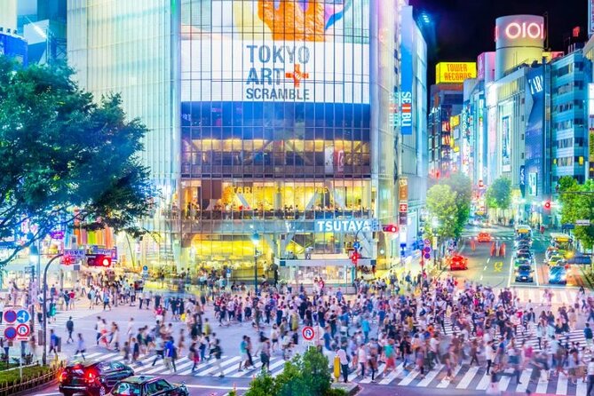 Day Private City Tour of Tokyo with English speaking driver - The route at a glance: what 8 hours looks like