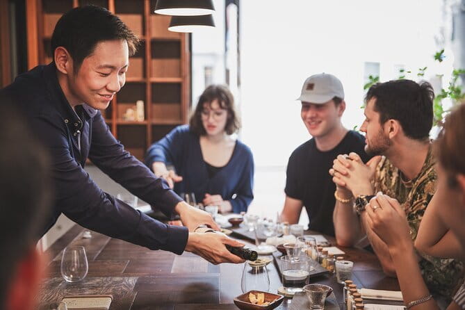 Experience a western twist on Japanese sake snacks - Price and Value: $36.24 for Teaching, Tastings, and Drinks