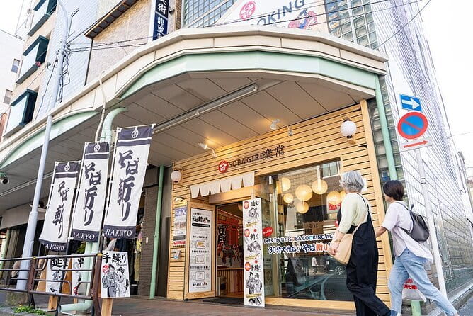 Experience Big soba knife Soba Making Class in Tokyo Kappabashi - Open Kitchen Studio: The Space and How the Class Runs