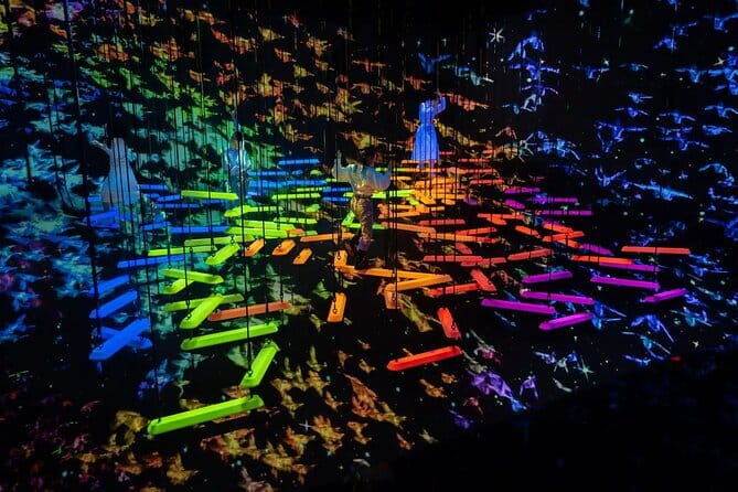 Experience TeamLab Planets in Tokyo - Water Area: Koi Fish Projections Under Your Feet