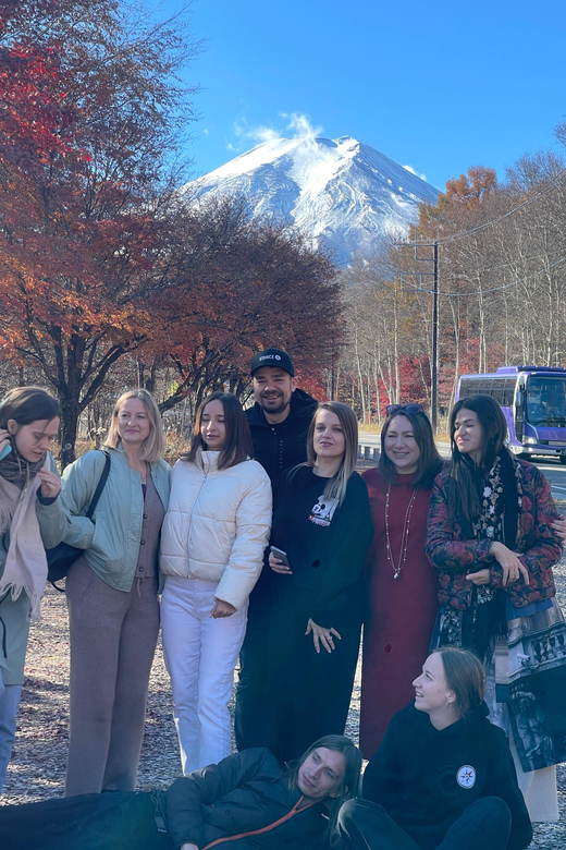 From Tokyo: Mount Fuji Full Customized Tour English Guide - Lake Kawaguchiko: Boats, Ropeway Options, and Oishi Park Ice Cream
