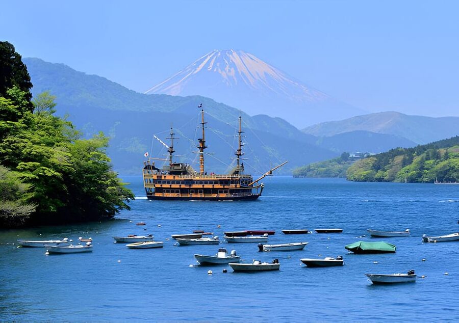 From Tokyo: Mount Fuji & Hakone Full Day Private Tour - Thatched roofs and ice caves: Saiko Nenba and Narusawa