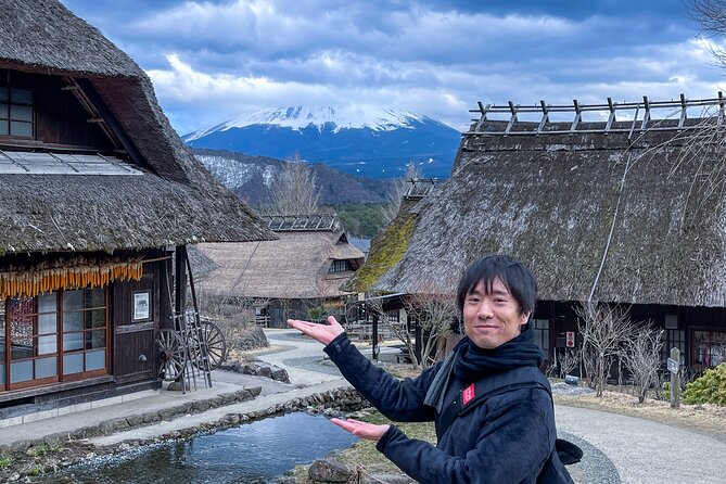 From Tokyo to Mount Fuji! Private Car Tour by Eng Speaking Driver - Kitaguchi Hongu Fuji Sengen Jinja: shrine stop with real age