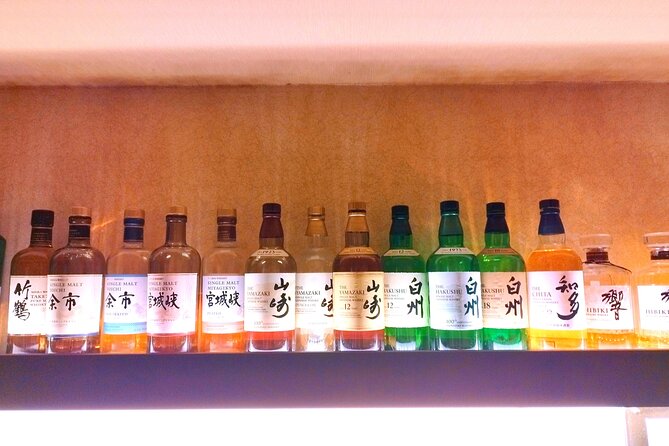 GoldenGai Daytime JapanWhisky BeginnersSession w/FemaleBartender - What you actually drink: popular bottles plus harder-to-find finds