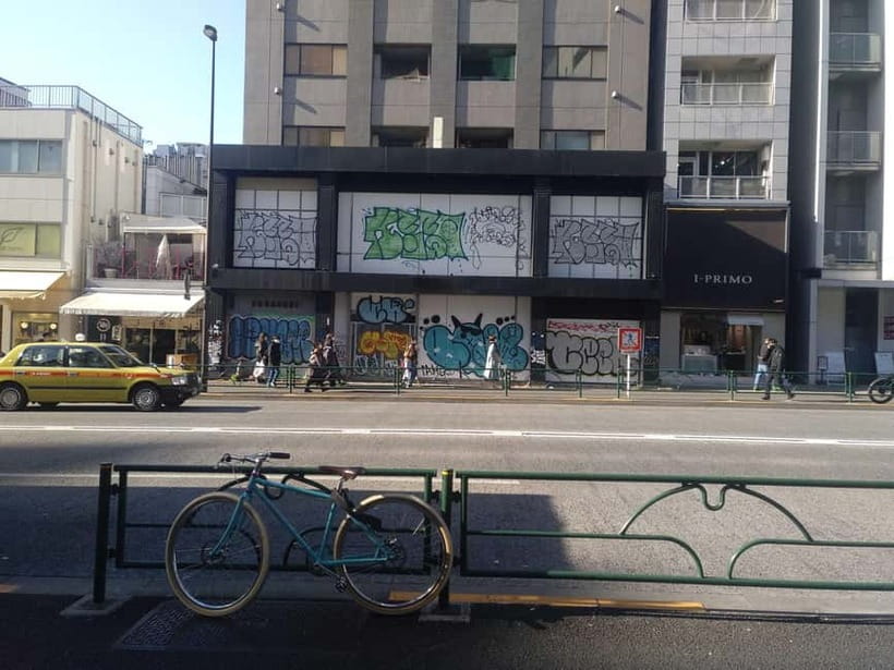 Graffiti in Tokyo Walking Tour: Shibuya and Harajuku - Harajuku for about 10 minutes: street art meets a fashion-forward neighborhood