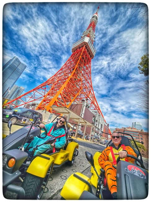 Iconic Tokyo Uptown Landmarks Go Kart Tour (120 Minutes) - Safety on two-way radio: how the guidance actually helps