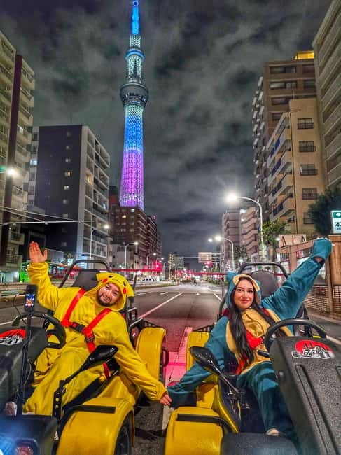 Iconic Tokyo Uptown Landmarks Go Kart Tour (120 Minutes) - Skytree to Ryogoku: first skyline views from street level