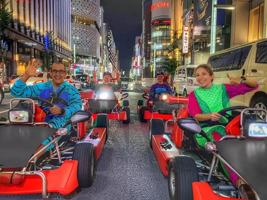 Iconic Tokyo Uptown Landmarks Go Kart Tour (120 Minutes) - Kabuki-za area: ending with culture and camera time