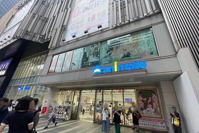 Ikebukuro Anime and Game Culture Experience Tour - Animate Ikebukuro Pass-By: A Big Anime Retail Marker