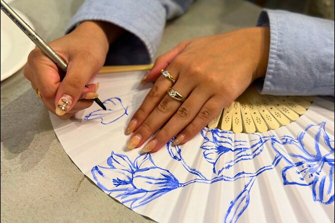 Japanese Fan Painting Workshop ~ in a Tokyo Flower Shop - Key Things I Think You’ll Enjoy