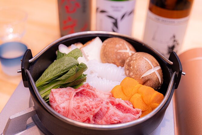 Japanese Sake Tasting & Wagyu Sukiyaki Cooking Class in Tokyo - What’s included in the $129 price: where your money goes
