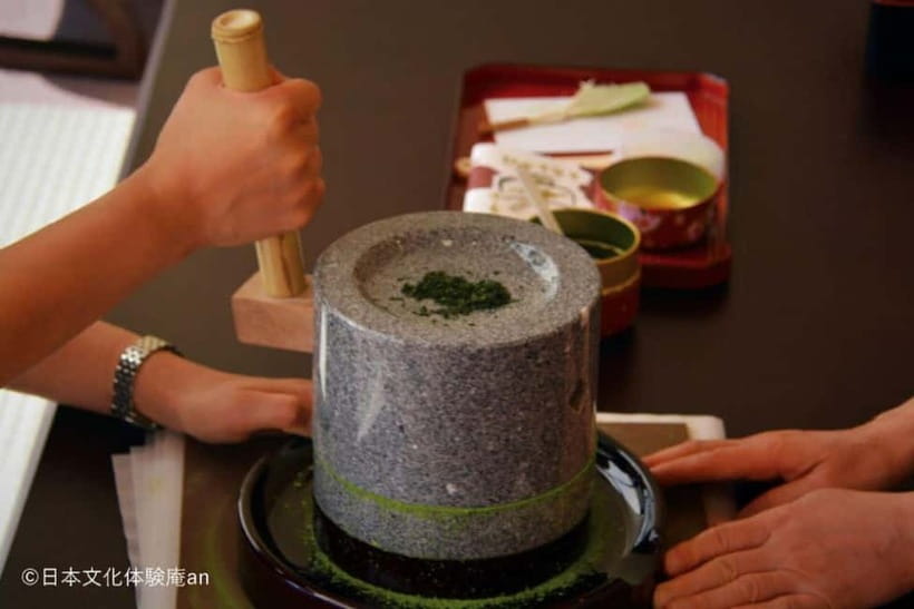 Japanese Traditional Sweets making and Tea Ceremony - How the 95 Minutes Run: From Coloring Paste to Sitting with Tea