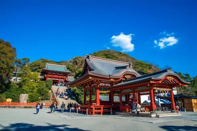 Kamakura Great Buddha and Enoshima with hotel Pickup small group - Stop 2: Kamakura High School Area from Slam Dunk (30 Minutes, Free)