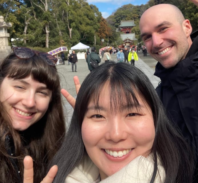Kamakura: Half day Walking tour & Japanese sweets - From Kamakura Station to the coast: the walk starts with an easy rhythm