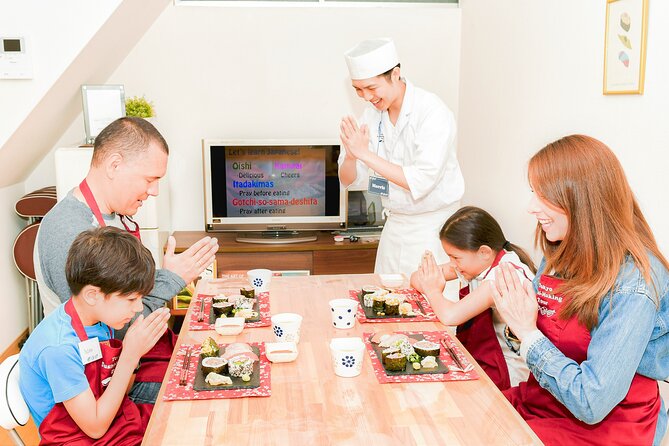 Kid-Friendly Sushi Making Class in Tokyo (English-Led) - Diet needs: raw fish is typical, but alternatives exist