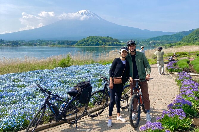 Lake Kawaguchi Explorer: E-Bike Guided Tour - Lake Kawaguchi Ohashi Bridge: the best photo spot from the middle