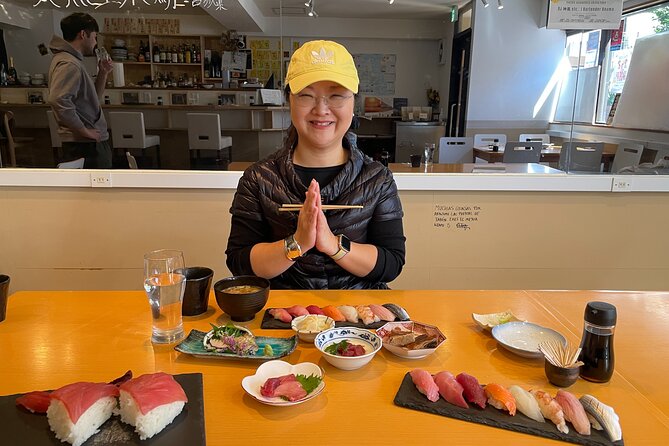 Master the art of Sushi : Toyosu Market Tour & Tuna Cutting - Azabujuban sushi workshop: tuna cutting + nigiri practice with a chef