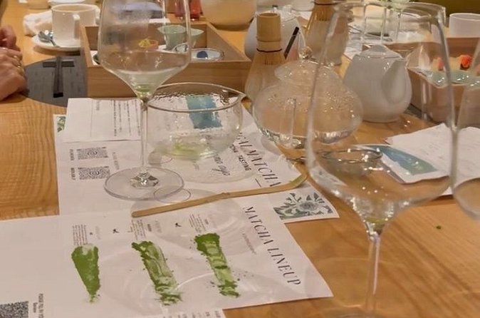 Matcha tasting for all five senses at Hotel Yokohama - The ikigai reflection work: tea plus purpose