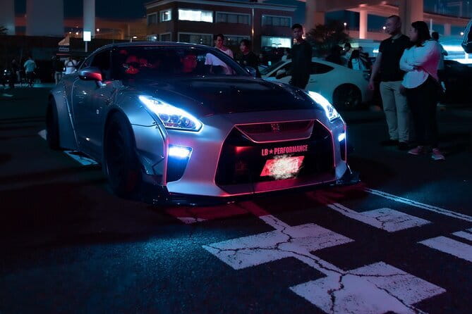 Membership Car Club GTR35 LibertyWalk Daikoku car meet photoshoot - What you’re really buying: a club night, not a sightseeing bus